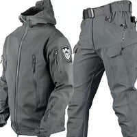 Maurits Jacket with Hood in Grey