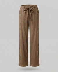 Maxine Comfortable Trousers in Khaki
