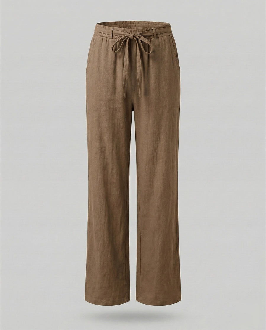 Maxine Comfortable Trousers in Khaki