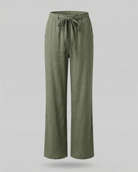 Maxine Comfortable Trousers in Olive
