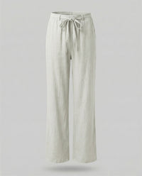Maxine Comfortable Trousers in White