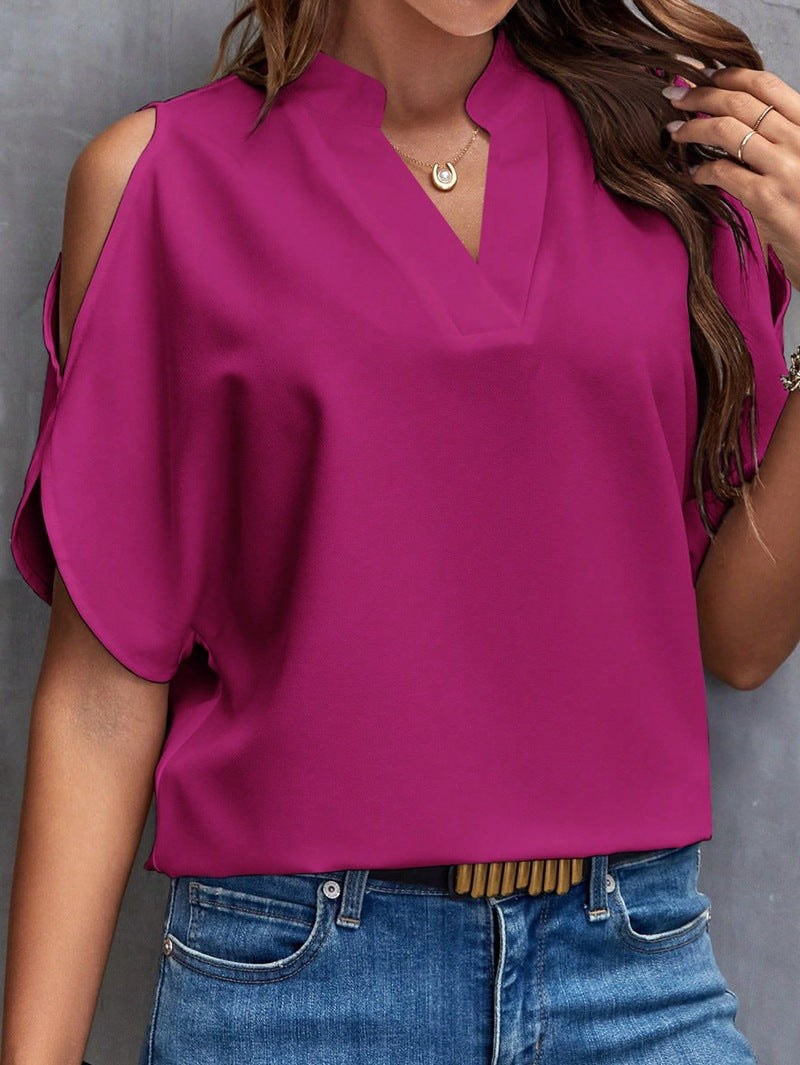 Maxine Elegant Blouse in Purple