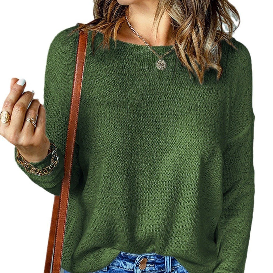 Maxine Knit Sweater with V-Neck