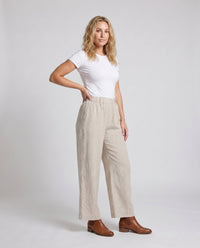 Maya Airy Linen Bag with Elastic Waist and Pockets