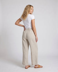 Maya Airy Linen Bag with Elastic Waist and Pockets