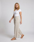 Maya Airy Linen Bag with Elastic Waist and Pockets