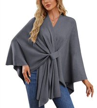 Maya Elegant Sweater in Dark Grey