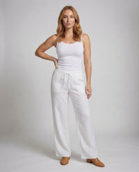 Maya Linen Trousers with Pockets