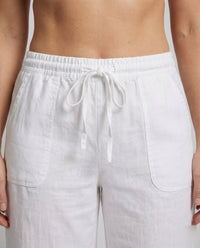 Maya Linen Trousers with Pockets