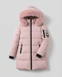 Maya Warm Coat in Pink