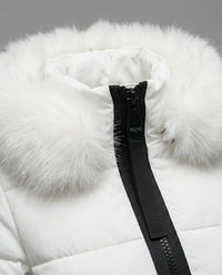 Maya Warm Coat in White