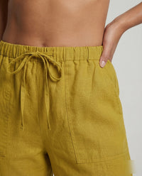 Mayla Comfortable Linen Blend Trousers