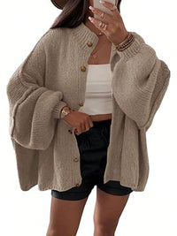 Mayla Knit Cardigan in Khaki