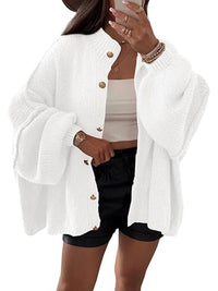 Mayla Knit Cardigan in White