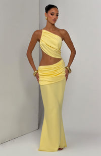 Frances Maxi Dress – Lemon