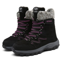Meera Boots in Schwarzpink