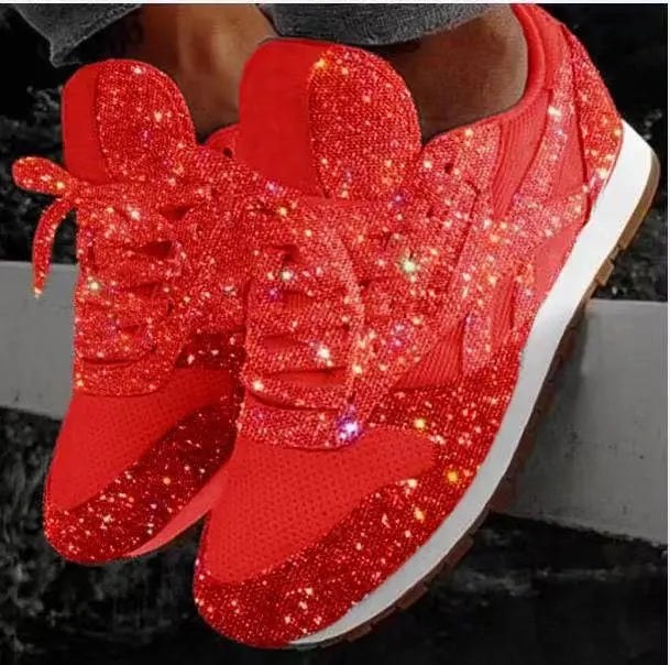 Meera Casual Shoes in Red