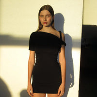Meera Mini Dress in Black