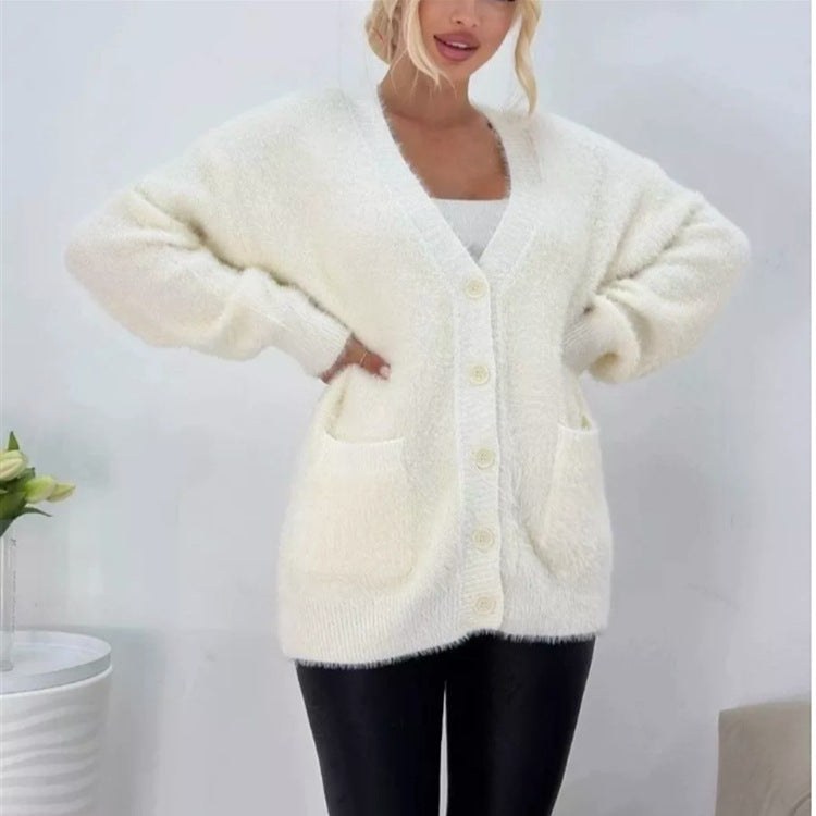 Meera Relaxed Cardigan with Pockets