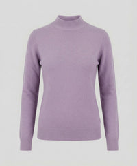 Meera Sweater in Lila Jacquard