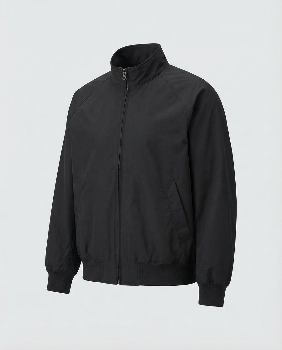 Mees Bomber Jacket in Black