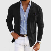 Mees Casual Vest in Black