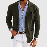 Mees Casual Vest in Dark Green