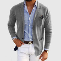 Mees Casual Vest in Grey