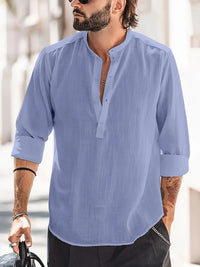 Mees Linen Shirt in As Shown