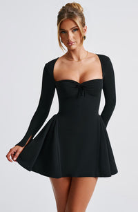 Shannon Mini Dress – Black