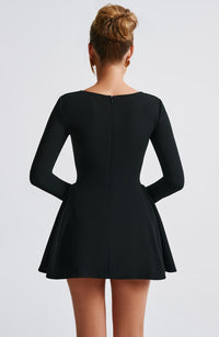 Shannon Mini Dress – Black