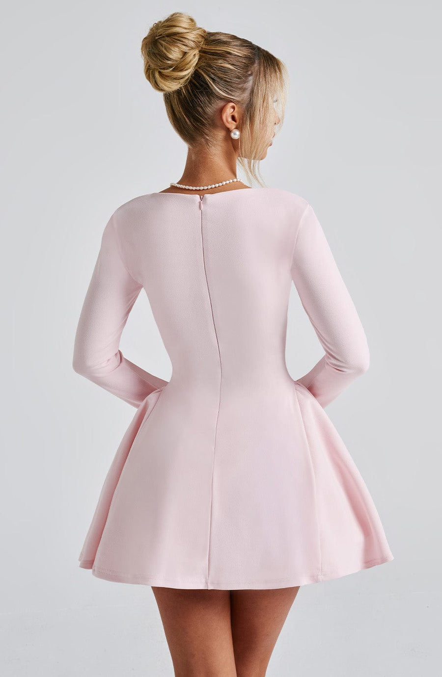Shannon Mini Dress – Blush