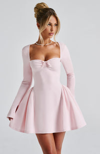 Shannon Mini Dress – Blush