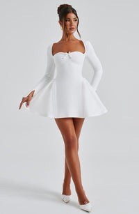 Shannon Mini Dress – Ivory