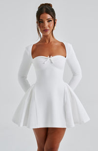 Shannon Mini Dress – Ivory