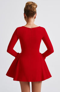 Shannon Mini Dress – Red