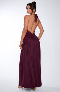 Tilly Maxi Dress – Cherry Lacquer