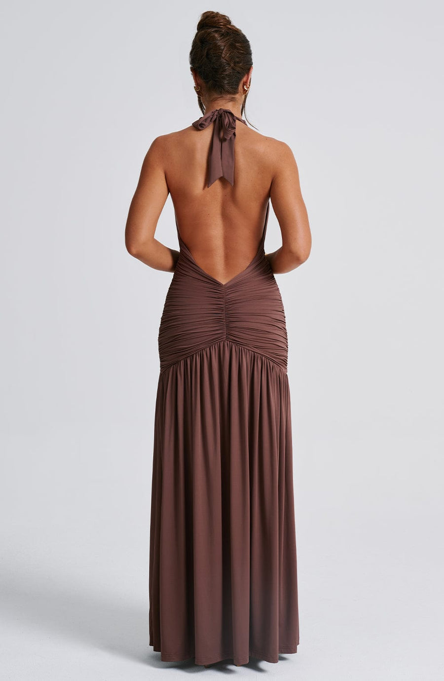 Tilly Maxi Dress – Chocolate