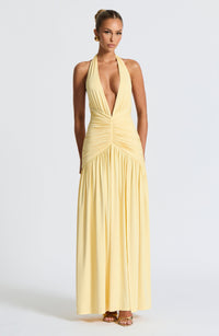 Tilly Maxi Dress – Lemon