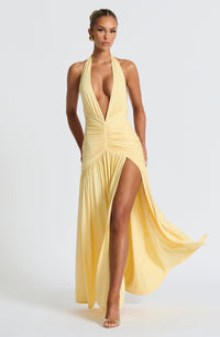 Tilly Maxi Dress – Lemon