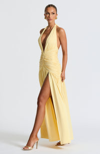 Tilly Maxi Dress – Lemon