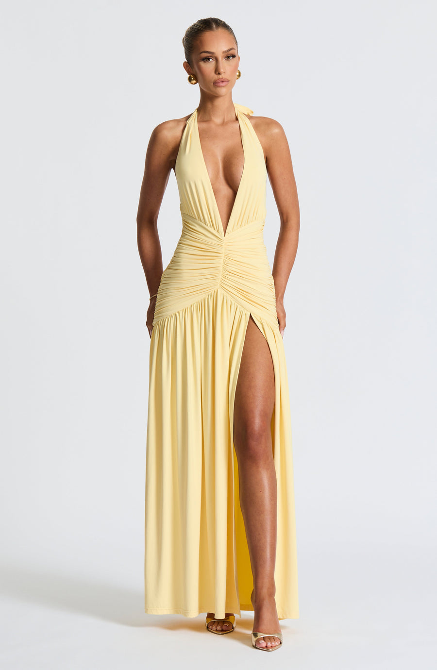 Tilly Maxi Dress – Lemon