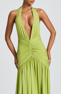 Tilly Maxi Dress – Olive
