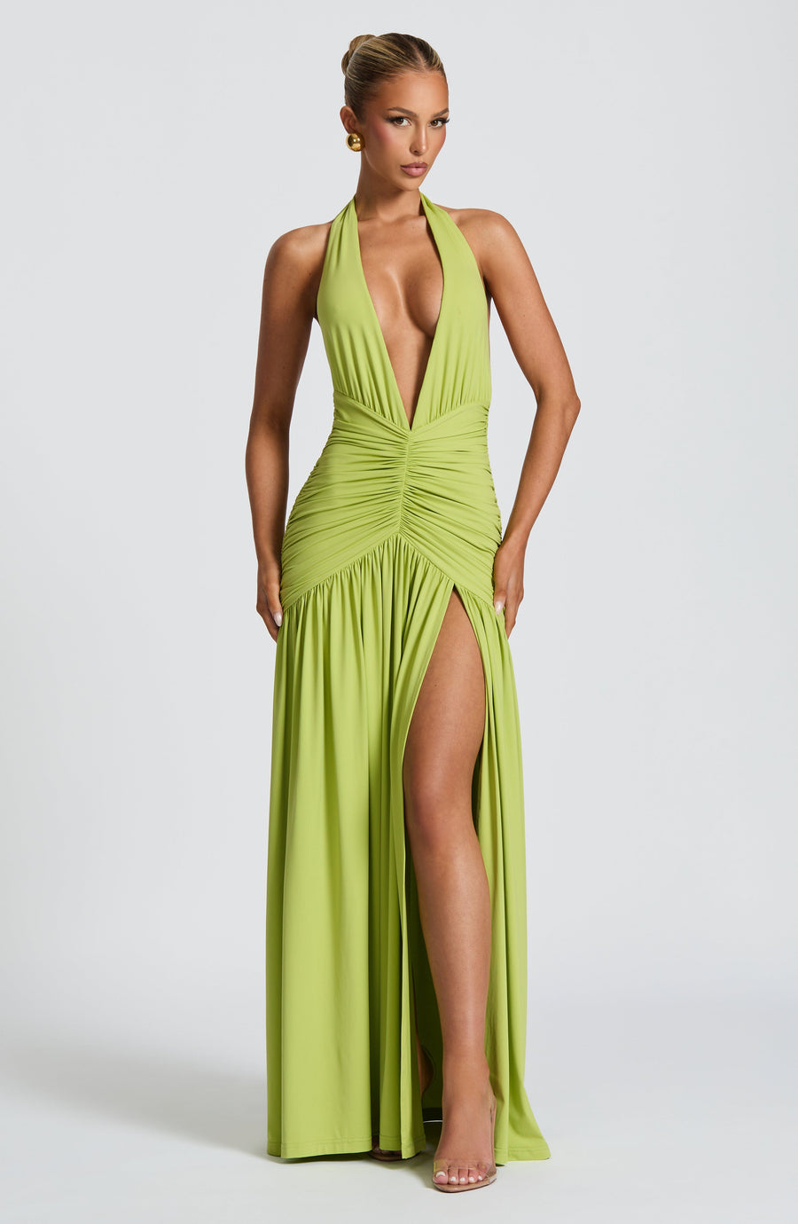 Tilly Maxi Dress – Olive
