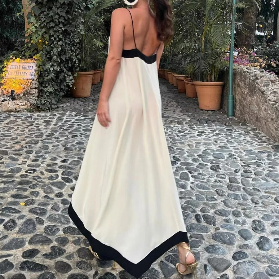 Mélanie™ Chic Fluid Dress in White