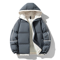 Melina Jacket with Hood in Dark Grey