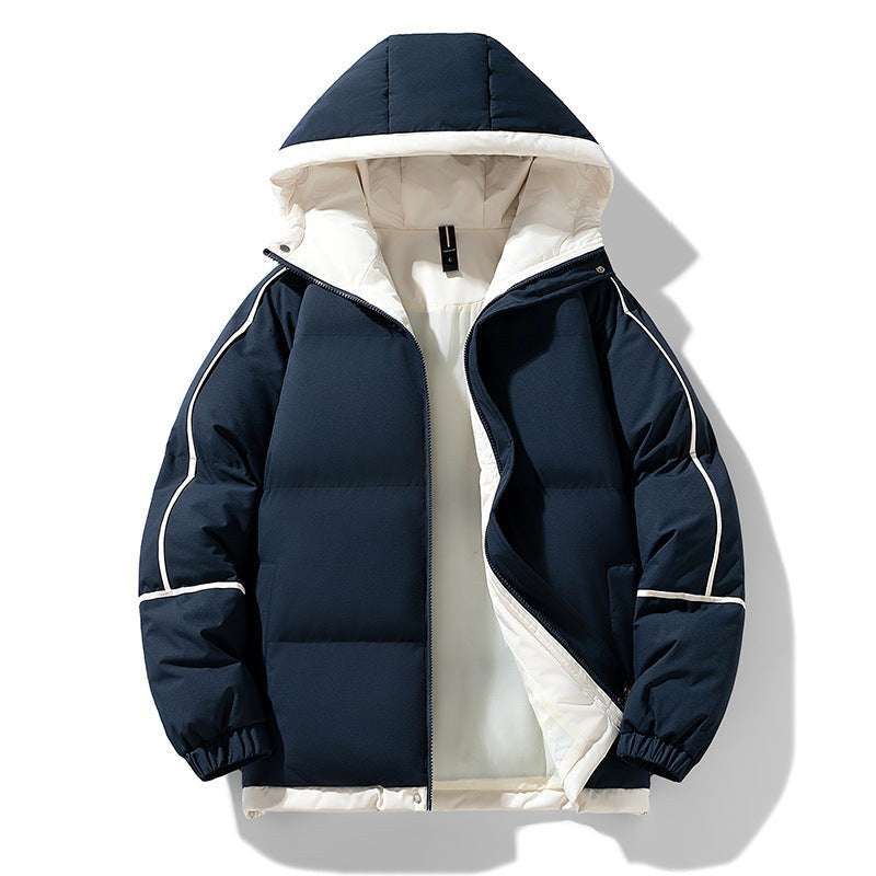 Melina Jacket with Hood in Navy