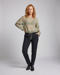Melina Relaxed Linen Top