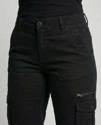 Melina Trousers with Pockets in Black