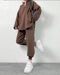 Melody Casual Set in Coffee